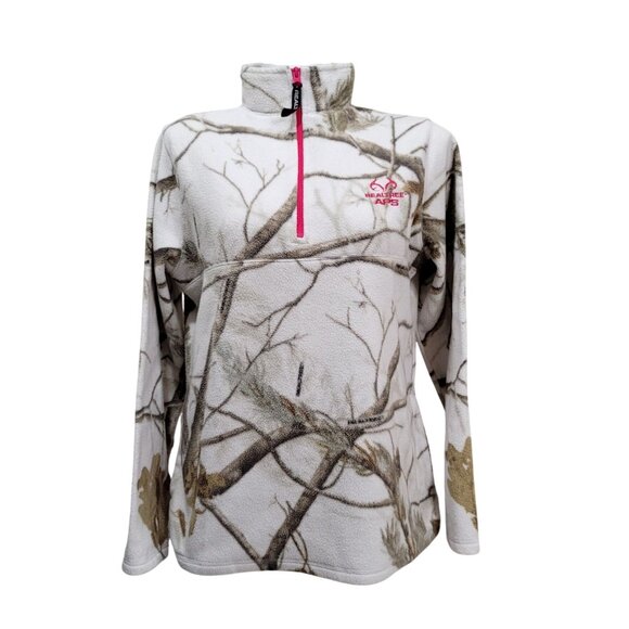 RealTree Winter Fleece Pullover Top L - Picture 8 of 8
